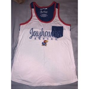 NCAA Kansas University Jayhawks racerback tank